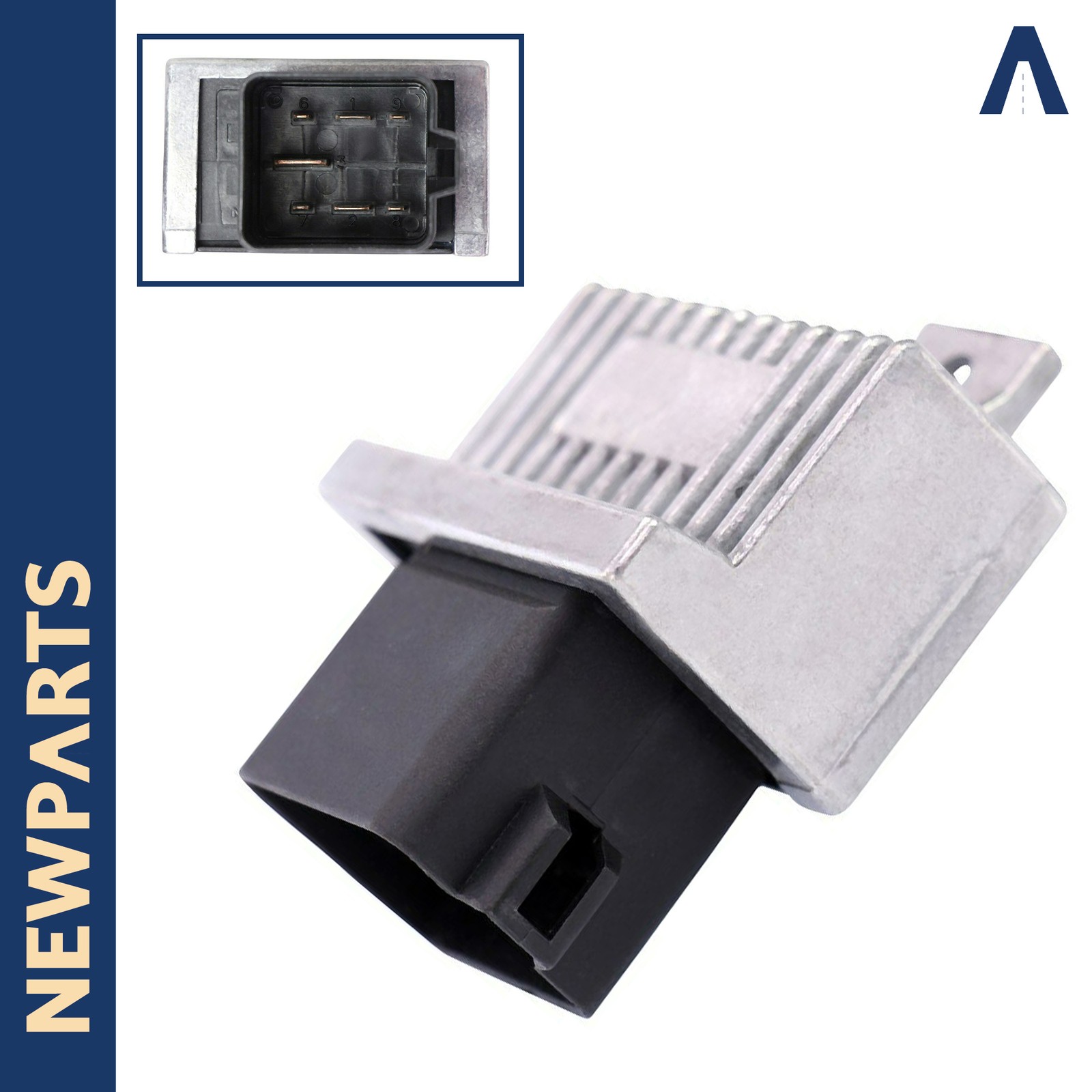 Relais de préchauffage dci pour Clio 2 et Scenic II - Boîtier de commande 12V