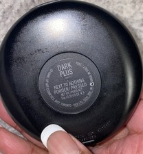 MAC Next to Nothing Powder Pressed Dark Plus 10g 0.35oz NIB BNIB