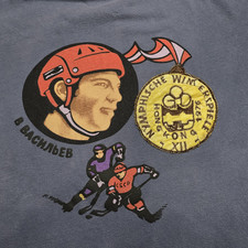 Vntg  Hong Kong Winterspiele Nymphische Innsbruck 1976 Austria Olympic T-Shirt