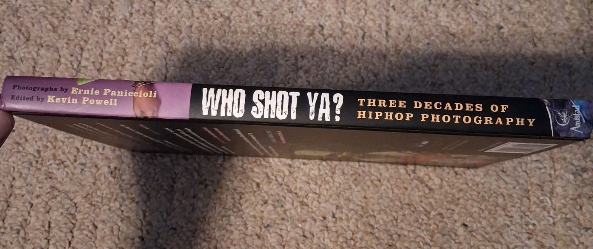 Brand New! Signed Copy! Who Shot Ya? Three Decades of Hiphop