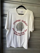 Vintage Y2K Rhino San Diego Zoo VISA Platinum White T-Shirt Men’s Size XL