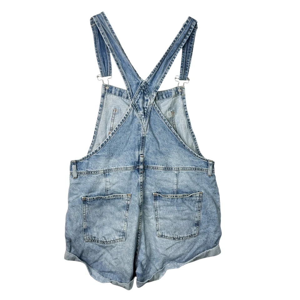 Pantalones Cortos Free People We The Free FP Ziggy Denim Mono Puño Mediano Foto 4 de 4