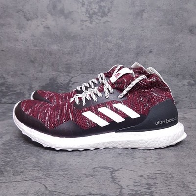 ADIDAS Ultra Boost DNA Mid X Patrick Mahomes Running Shoes Mens 8.5 Burgundy