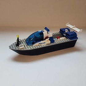 LEGO 4669 - Turbo-Charged Police Boat With Figure - Incomplete