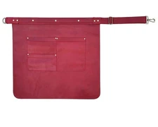 Handmade Half Waist Leather Apron  With Pockets For Chef BBQ Cooking & Bar 