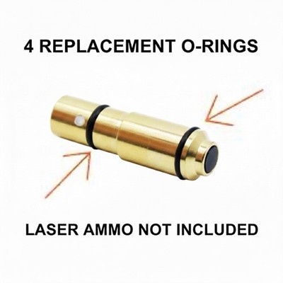 .380 ACP Laser Ammo O-Rings - Fits Strikeman, Pink Rhino & More -  X4