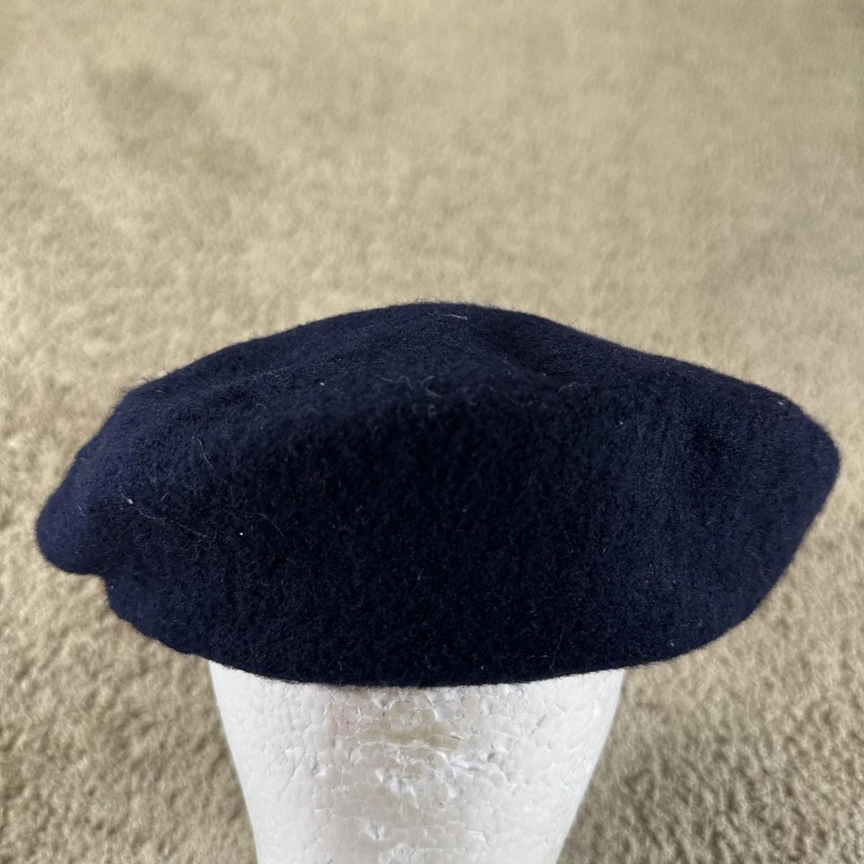 De Colección Yohji Yamamoto Sombrero Boina Ajustado Para Hombres Grande Lana Hecho en Japón Para Hombre Foto 3 de 4