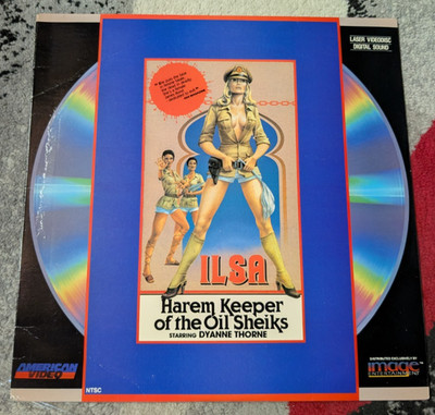 Ilsa: Harem Keeper of the Oil Shieks Laserdisc Dyanne Thorne