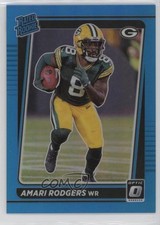 2021 Panini Donruss Optic Rated Rookie Aqua Prizm 100/299 Amari Rodgers #261 c5r