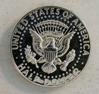 1968-S Mirror-like Proof - 40% Silver Kennedy Half Dollar ~ Free Shipping!
