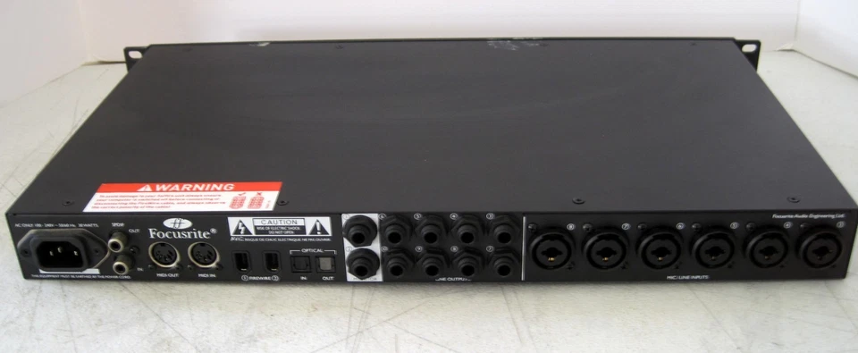 Focusrite Saffire Pro 40 Firewire Audio Interface Professional 20 In/Out - Image 4 of 4