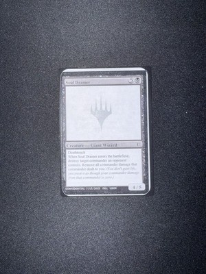  Soul Drainer  Magic The Gathering Unknown Event Play test Gavin Verhey