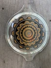 Vintage Pyrex Glass # 470 REPLACEMENT LID ONLY Sol Flower