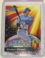 2025 Bowman Chrome Mega Box Shohei Ohtani Meteoric Rise Refractor Mojo #MR-12 🔥
