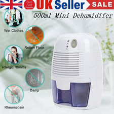500ml Mini Household Moisture Dehumidifier Compact Portable Air Dehumidifier UK