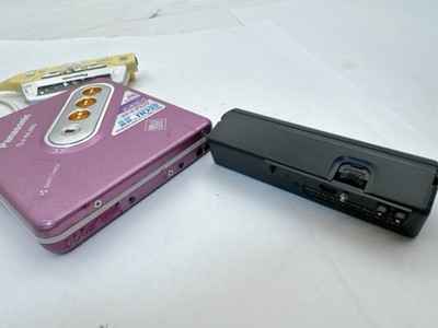 Panasonic SJ-MJ80 Portable MiniDisc MD Player Pink Japan Vintage w