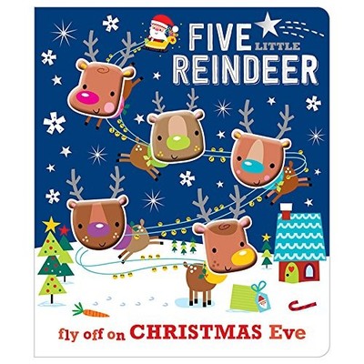 Five Little Reindeer (Board Book), Make Believe Ideas, Used; Very Good Book
