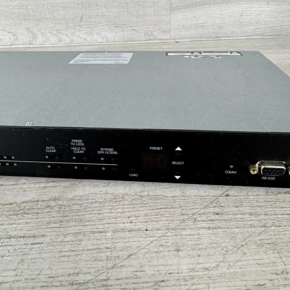 Shure DFR22 - Feedback Suppression Processor - AS IS - Image 4 of 4