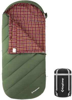 KingCamp Freespace 250 Deckenschlafsack, 220x100cm, oliv