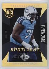 2013 Panini Limited Phenoms Spotlight Gold 6/25 Chance Warmack #176 0f6