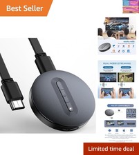Wireless HDMI Display Dongle Adapter Miracast Dongle, DLNA, AirPlay - Plug ...