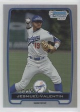 2012 Bowman Draft Chrome Draft Picks Refractor Jesmuel Valentin #BDPP11 0o6v