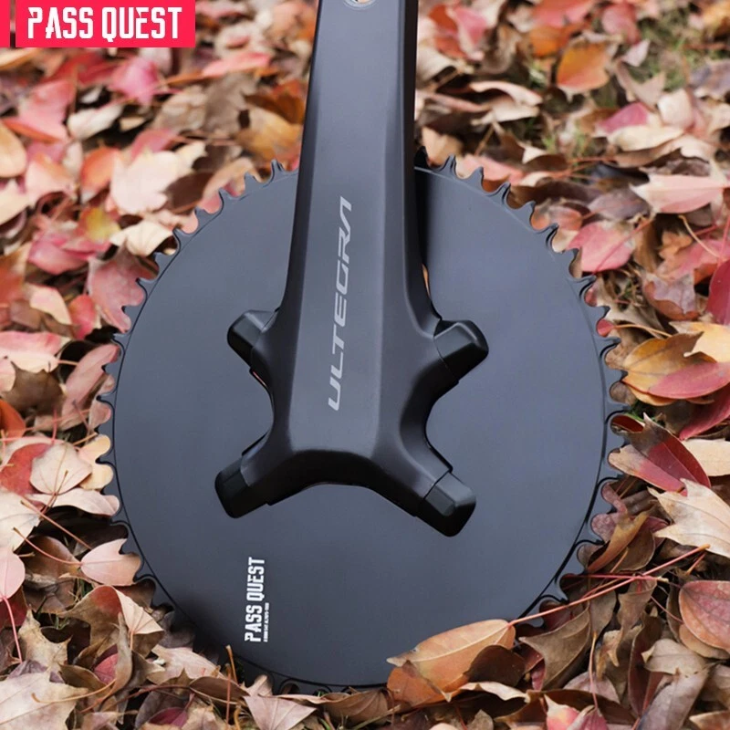 PASS QUEST FC-R7100 R8100 R9200 Chainring For 9-12-Speed Chain 110 BCD Black - Image 3 of 4