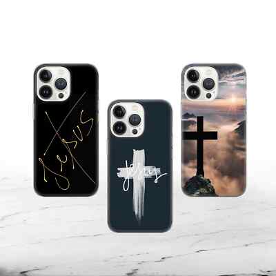 Faith Phone case for Apple iPhone 15 14 13 12 11 Xr SE Clear Rubber Slim