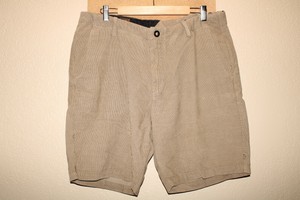 volcom cord shorts