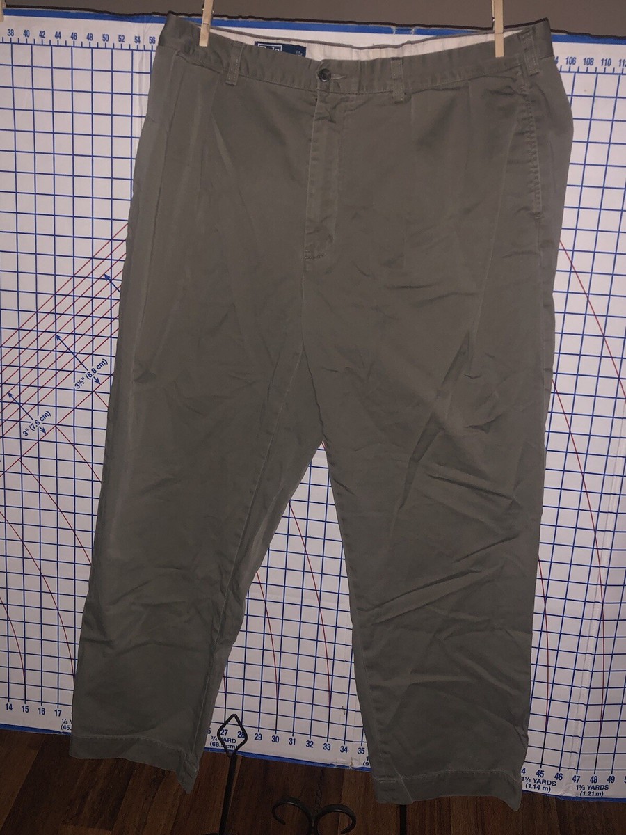 Polo By Ralph Lauren RN#41381 Men Chino Pant Straight Leg 100% Cotton Blue  38/29