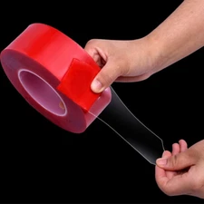 Double Sided Acrylic Tape Clear Strong Adhesive Waterproof Multiple Size Durable