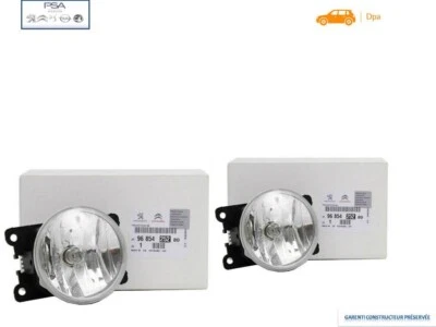 2x Feu antibrouillard avant G/D C3 Picasso DS 207 3008 208 9685425280 d'origine - Photo 1/4