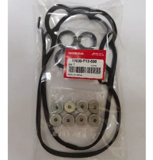 Honda Genuine OEM 12030-P13-000 Valve Cover Gasket Kit Prelude H22A DOHC 93-01 - Imagem 4 de 4