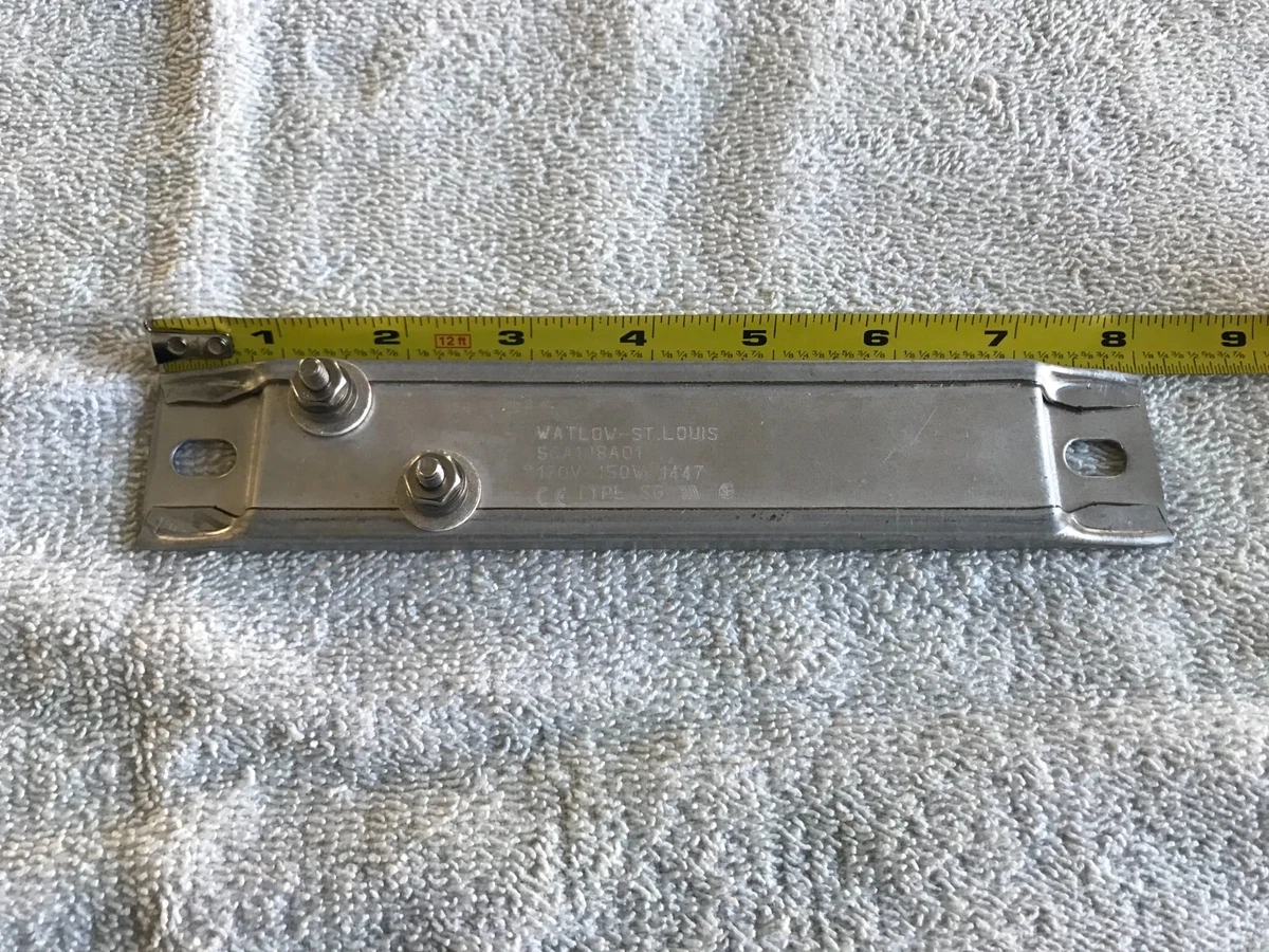 Watlow SGA1J8AO1 - Strip Heater, 150W@120VAC, 8 In L - NEW Open Box | eBay