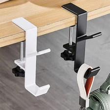 2/4/6Pcs Christmas Stocking Holders Adjustable Mantle Stocking Hangers Home