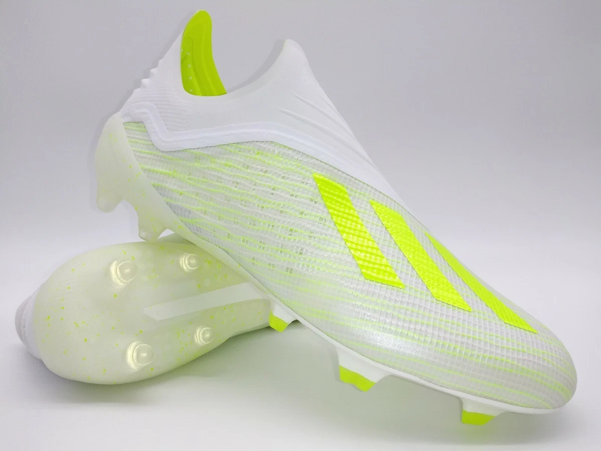 Disparates Presentador lanza Adidas Mens Rare X 18+ FG BB9338 White Yellow Soccer Cleats | eBay