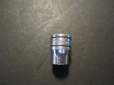 Snap On FS121 3/8" Drive 6pt 3/8" SAE Shallow Chrome Socket USA...