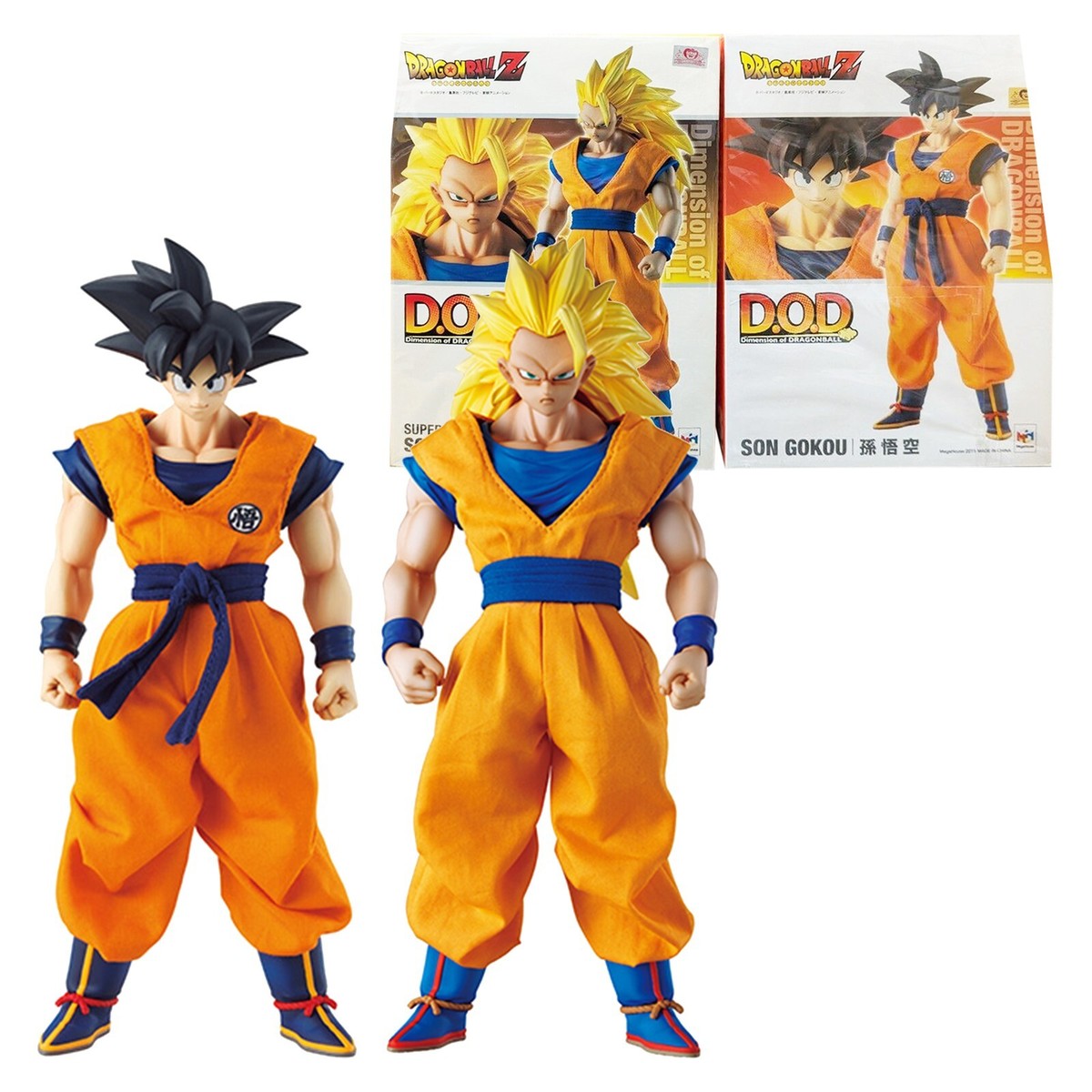 Dimension of DRAGONBALL D.O.D SUPER SAIYAN3 SON GOKOU Goku Figure