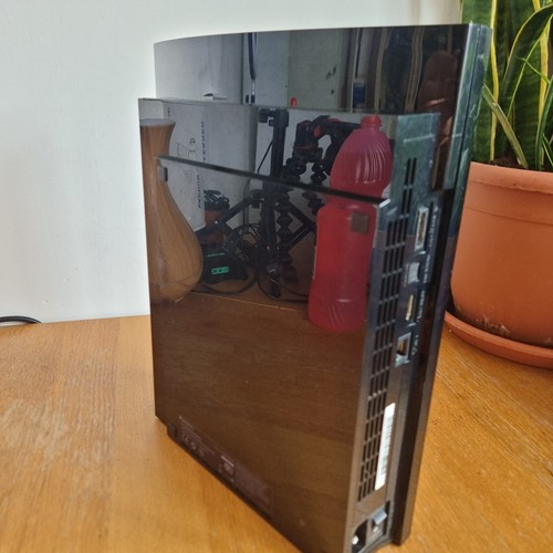 Console Sony Playstation 3 FAT 80GB Nera FUNZIONANTE con CAVO di ALIMENTAZIONE - Foto 6 di 9