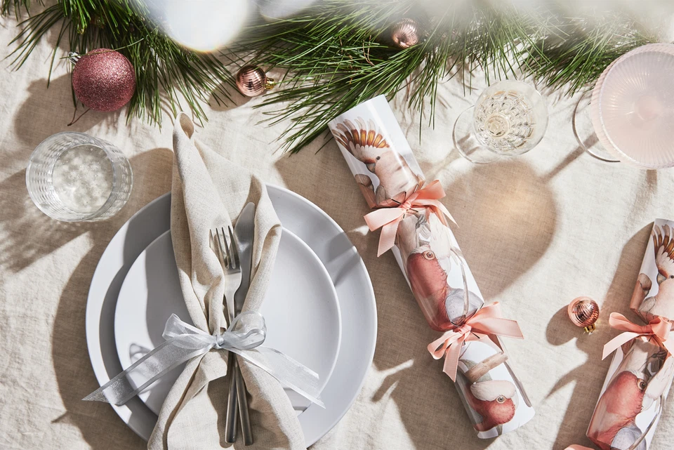 Galletas de Navidad - BonBons - 8 x Hechas a Mano, "Cacatúa Rosa" - Sin Plástico Foto 3 de 4