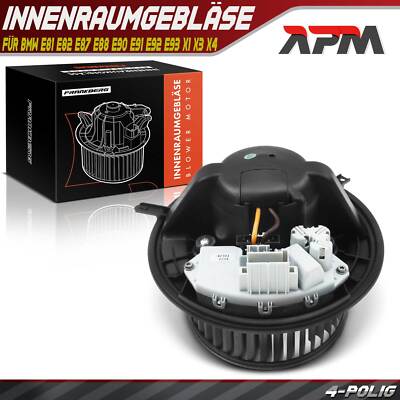Gebläsemotor Innenraumgebläse 162W für BMW E81 E82 E87 E88 E90 E91 E92 E93 X1 X3