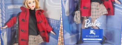 NEW Barbie Doll BURBERRY LONDON BLUE LABEL Limited Edition Japan