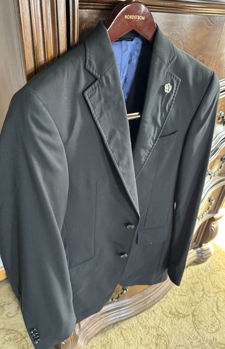 Ted Baker “Jay CT” Black Wool Blazer Suit Jacket Size 36R | eBay Ted Baker “Jay CT” Black Wool Blazer Suit Jacket Size 36R | eBay