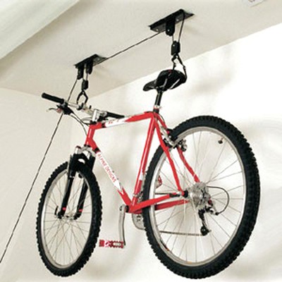 PORTABICI DA SOFFITTO CON CARRUCOLA BICI MTB CORSA OLANDA SCATTO FISSO  FIXED | eBay