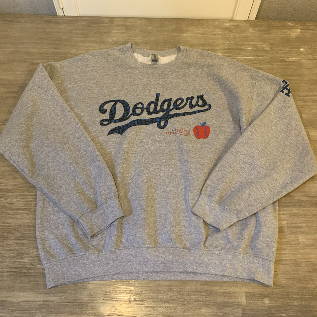 Rare Los Angeles Dodgers Teacher Appreciation Night Gray SGA