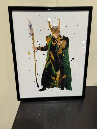 Marvel Loki Watercolor Art