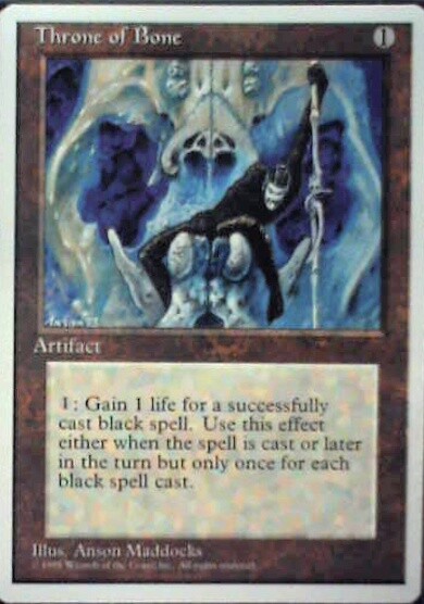 Throne of Bone - Fourth Edition: #353, Magic: The Gathering Nm R42