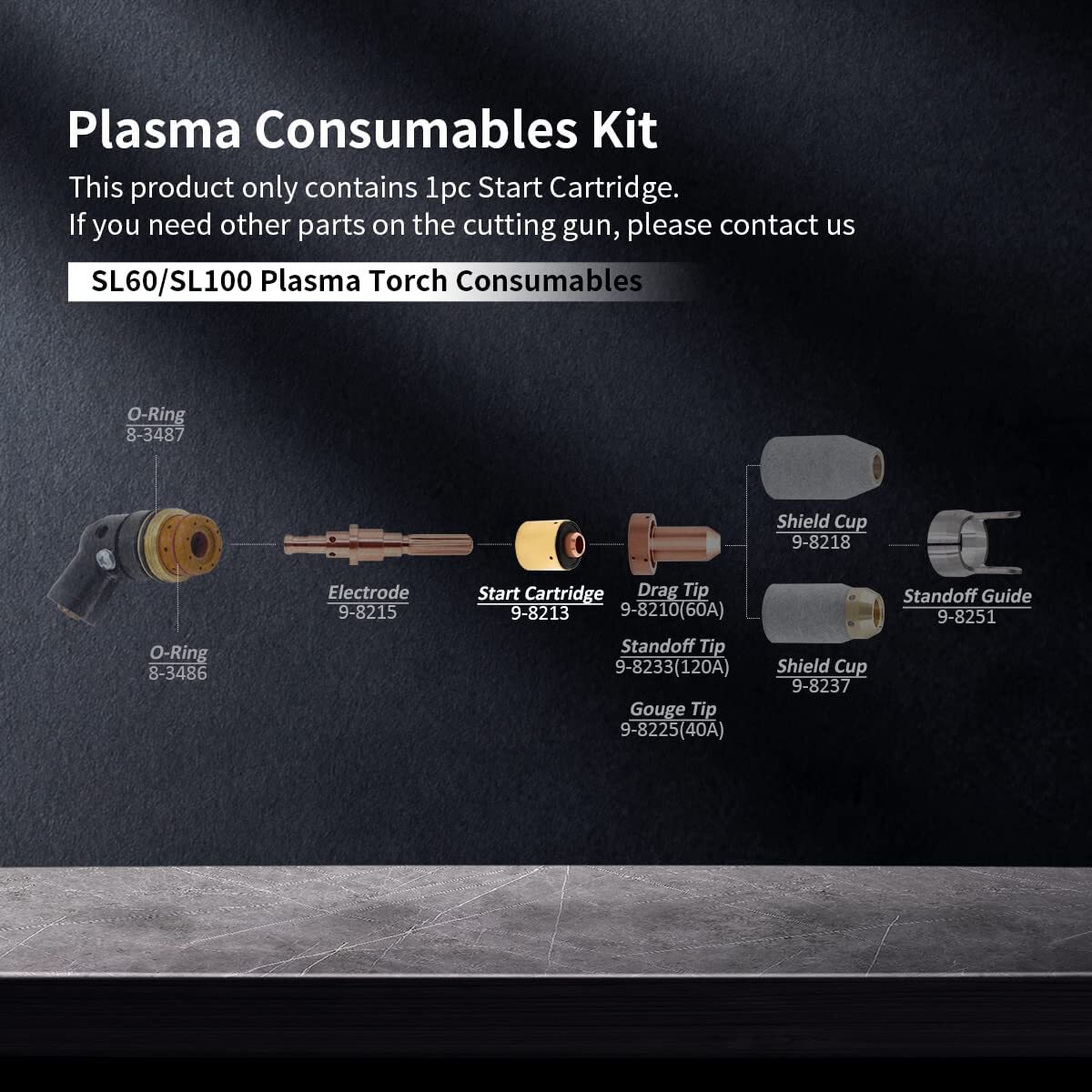 Cartuccia Di Avvio Per Taglierina Thermal Dynamics SL60 SL100 Cutmaster 38-152 - Foto 2