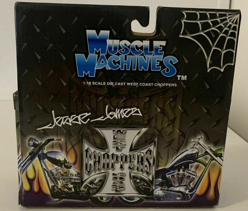 ウエストコースト・チョッパーズ 1/18 モデル - エル・ディアブロII WEST COAST CHOPPERS JESSE JAMES EL DIABLO II 1/18 1:18 BIKE