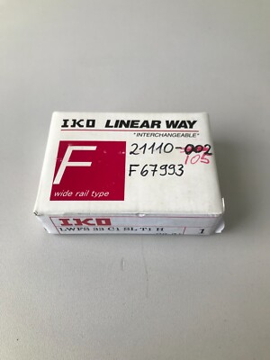 IKO Linear Way LWFS 33 C1 SL T1 H F Wide Rail Type 